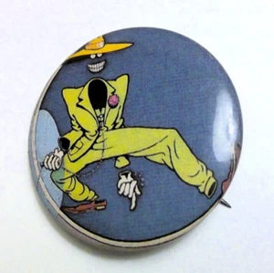 GRATEFUL DEAD Pin Shakedown Street Pin Lapel Button Vintage Very RARE 1.25" 1978 - Picture 1 of 11