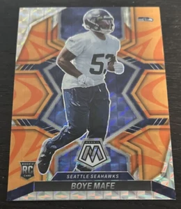 Boye Mafe -2022 Panini Mosaic-Reactive Orange Mosaic Prizm -#385 -Seahawks (B16) - Picture 1 of 2