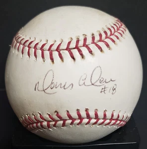 Moises Alou handsignierter Baseball (Expos Giants Astros Mets Cubs Legende 4) ROMLB - Bild 1 von 3