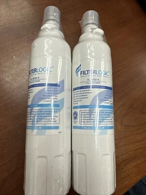 FilterLogic FL-RF20-S Fits LG LT800P  Refrigerator Water Filters 2 Filters - Image 1 of 2