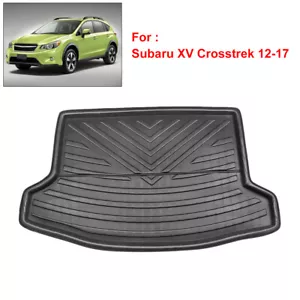 Auto Rear Trunk Boot Liner Cargo Mat Floor Tray for Subaru XV Crosstrek 2012-17 - Picture 1 of 6