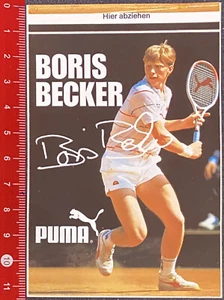 Aufkleber/Sticker: Puma Boris Becker (O5-9-53-2$) - Bild 1 von 1