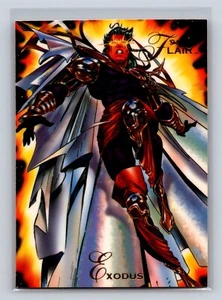 1994 Flair Marvel Trading Card Exodus#123 Exodus Appears - Picture 1 of 2