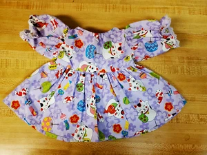 MANEKI NEKO LUCKY HAPPY KITTY DRESS PJS SHIRT for 14" CPK CABBAGE PATCH KIDS - Picture 1 of 22