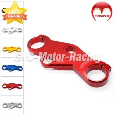 Abrazadera superior triple árbol roja para Suzuki GSXR750 2001-2003 GSXR1000 2001-2002 Foto 1 de 4