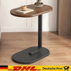Neu Couchtisch Kleiner Beistelltisch C Form stylischer Sofatisch Wohnzimmertisch - Bild 1 von 17