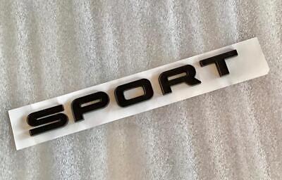 Black Range Rover Sport Rear Back Boot Tail Lettering Letter Badge • 13.44€