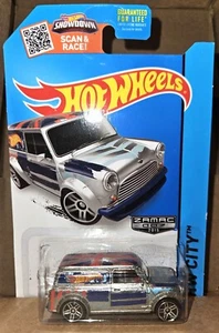 2015 HOT WHEELS HW CITY ZAMAC 007 67' AUSTIN MINI VAN - Picture 1 of 3