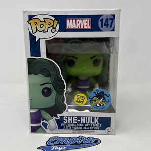 She-Hulk #147 Marvel Glow in the Dark Comikaze Funko Pop! Free Shipping - Picture 1 of 6