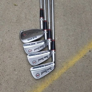VINTAGE BLADES Wilson Sam Snead Blue Ridge Iron Set Steel 2 4 6 Sand Wedge LH - Picture 1 of 14