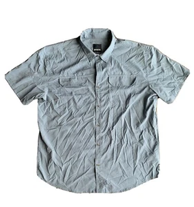 Camicia da uomo Prana Hiking Trail outdoor S/S abbottonata taglia 2XL XXL - Foto 1 di 9