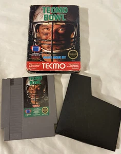 Tecmo Bowl (Nintendo Entertainment System, 1989) - Box and Game Only - Tested - Picture 1 of 10