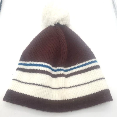 De colección WIGWAM Gorro Medias Gorra Rayas Pom Pom Adulto 70’s 80’s Esquí Retro Difícil de Encontrar Foto 1 de 4