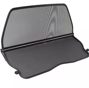 Parabrezza Windstop per BMW Serie 3 E30 1982-1993, nero fissaggio originale - Foto 1 di 3