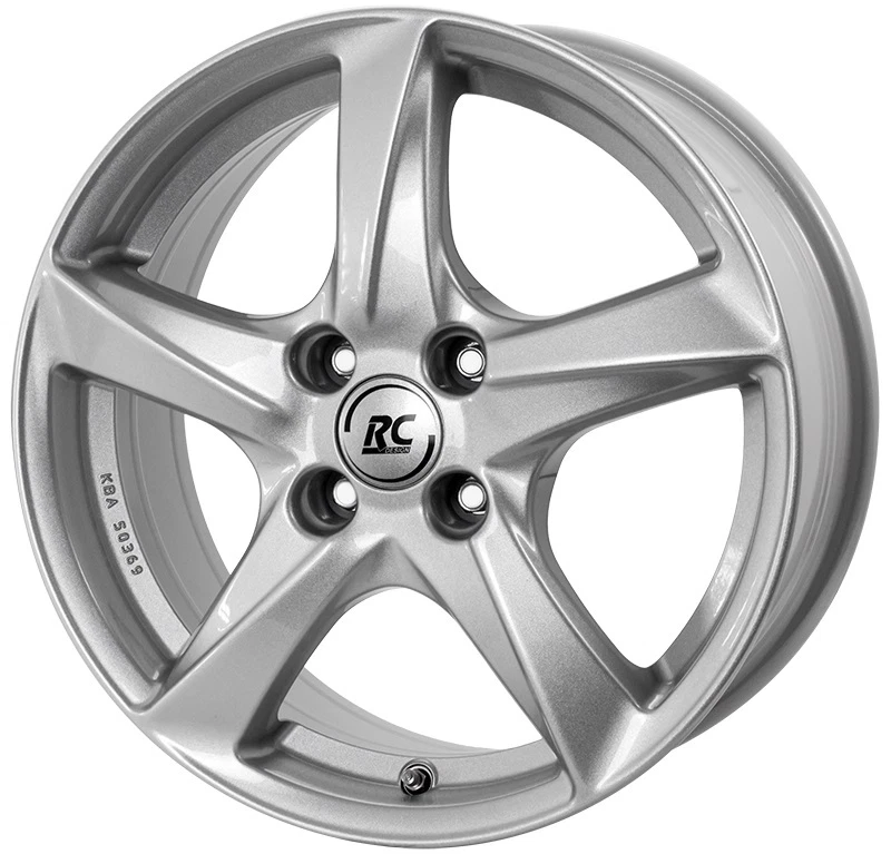 Brock RC30 16´´ silber Smart Fortwo forfour 453 Alufelgen Winterräder Michelin - Bild 1 von 4