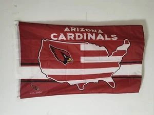 ARIZONA CARDINALS 3'X5' BANNER 3X5 MAN CAVE FLAG NEW IN PACKAGING - Picture 1 of 2