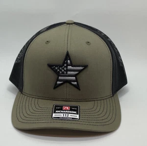 Ölfeldmütze Dark Star American Pride Netz Druckknopflasche Truckermütze Einheitsgröße - Bild 1 von 3
