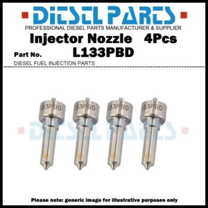 4x Boquilla inyectora de combustible L133PBD para Ford Mondeo MK3 2.0d 3S7Q-9K546-BB R00501Z - Imagen 1 de 12
