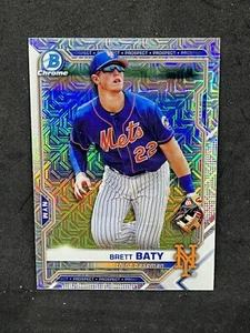 2021 Bowman Mega Box Mojo Refractor Brett Baty BCP-67 - Picture 1 of 2