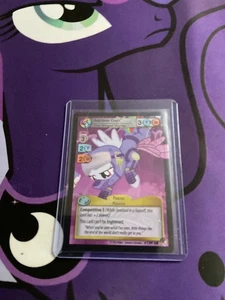 My Little Pony CCG "Rainbow Dash, One Winged Warrior" #139 UR Marks in Time - Picture 1 of 3
