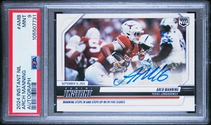 PSA 9 2024 Panini Instant NCAA NIL Arch Manning Rookie RC Auto SSP #/99 - Picture 1 of 2