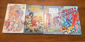 1977 Overstreet comic book price guides, Lot, Issues 6, 7, 8, 10. Excellent Cond - Picture 1 of 5