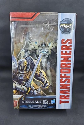  Figura Transformers: El Último Caballero "STEELBANE" Clase Deluxe Edición Exclusiva Foto 1 de 4
