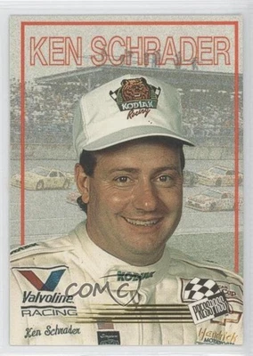 1993 Press Pass Previews Ken Schrader #12 - Image 1 of 2