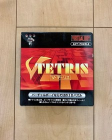 Virtual Boy V Tetris Instruction manual included