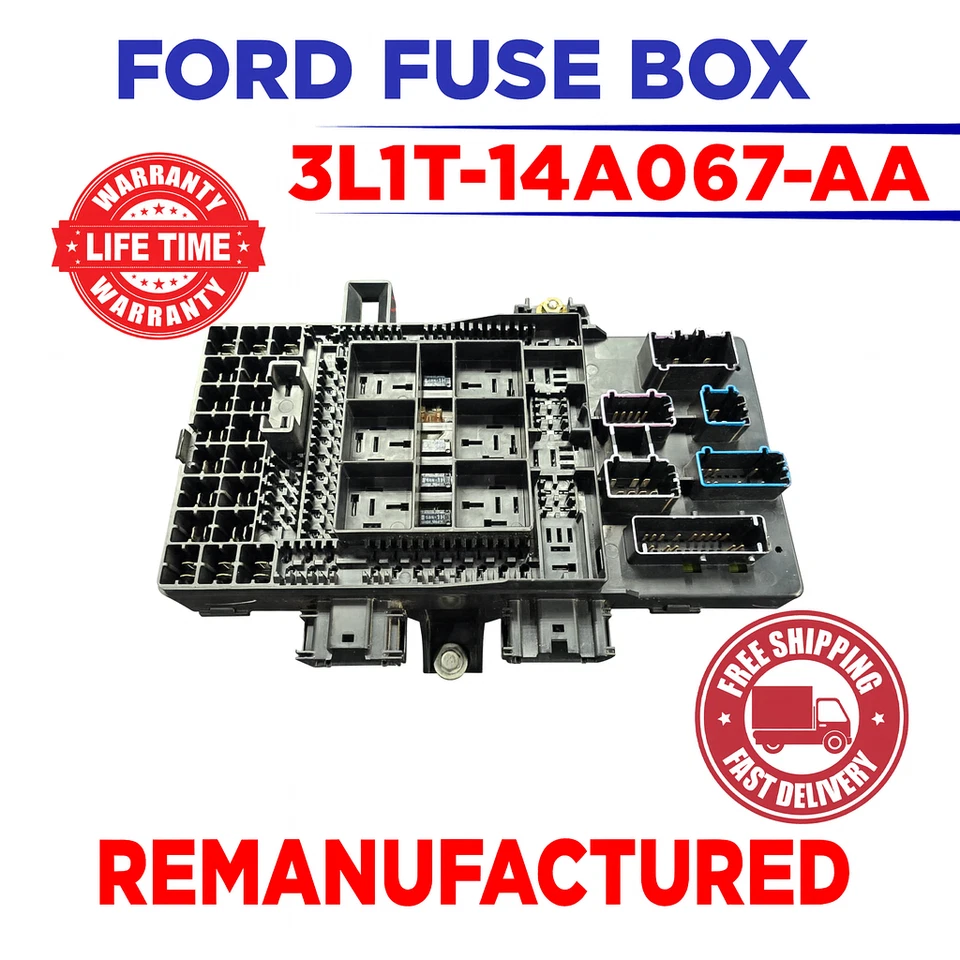 Rebuilt 03-06 Expedition Navigator Fuse Box Power Distribution 3L1T-14A067-AA - Image 1 of 1