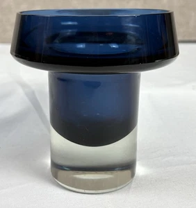 Nuutajarvi Glas Vase Designed by Kaj Franck MCM Finnland signiert 1964 KF260 - Bild 1 von 11