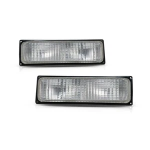 Par de luces de estacionamiento para Chevy C1500 1988 1989 lado conductor y pasajero GM2520103 - Imagen 1 de 9