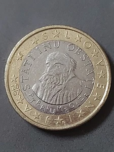 1 Euro 2007 Münze Coin Slowenien Slovenija STATI INU OBSTATI - Bild 1 von 2