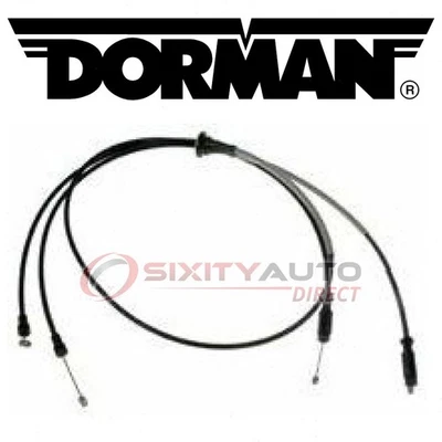 Dorman Hood Release Cable for 1984-1996 Chevrolet Corvette Body Control pk Foto 1 de 4