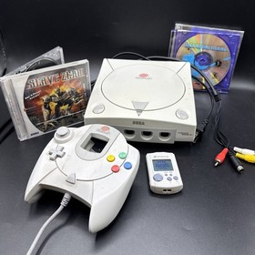 Sega Dreamcast Console  Bundle HKT-3020 *Memory Card*  Tested Read Description