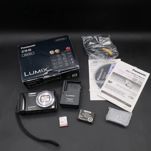 Panasonic Lumix DMC-ZS8 Digital Camera Bundle 14.1 MP 2 Batteries TESTED - NICE - Picture 1 of 17