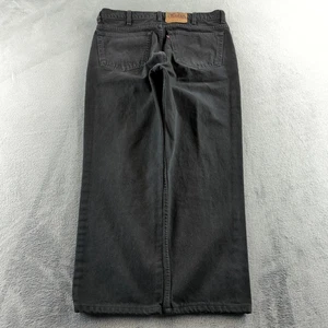 Jeans Levis 516 vintage años 90 para hombre 38 (se adapta a 36x29) negros denim rectos Canadá Y2K - Imagen 1 de 10