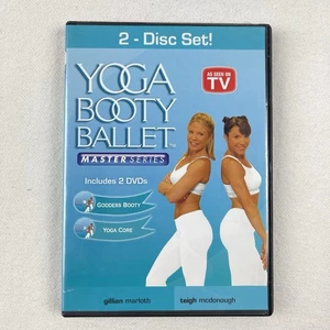 Yoga Booty Ballet: Master Series: Goddess Booty/Yoga Core (DVD, 2007, 2-Disc... - Picture 1 of 2