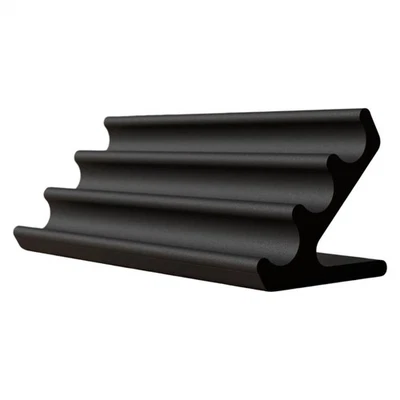 3D Printed Plastic Pen Holder Stand Display Rack 3-Slot Pen Makeup Brush Rack - Image 1 of 4