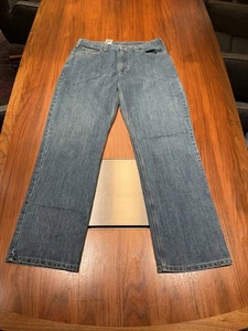 Carhartt Men's 36 x 34 Relaxed Fit Denim Blue Jeans RN#14806 - Picture 1 of 7
