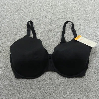 Sujetador Warners para mujer 36DD negro con aros ligeramente forrado nube 9 RB1691A Foto 1 de 4