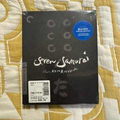 Seven Samurai (Criterion Collection) (Blu-ray, 1954) BRAND NEW Foto 1 de 2