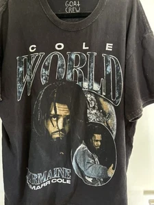 CAMISETA BANDA: GOAT CREW J COLE WORLD JERMAINE LAMAR COLE UNISEX TALLA GRANDE - Imagen 1 de 7