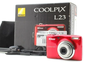 [MINT] Nikon Coolpix RED L23 10.1MP Point & Shoot Digital Camera from Japan - Picture 1 of 18