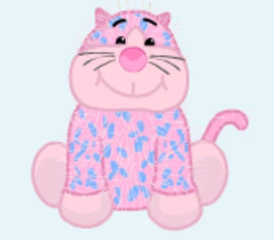 Webkinz Bubblegum Cheeky Cat HM442 RARE RETIRED pink kitten Virtual code msgd - Image 1 of 2