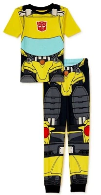 Transformers Bumblebee Pijama Pantalones Camiseta Conjunto para Dormir Niños Niña 4 5 6 7 8 10 Foto 1 de 4