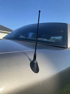 7" Black Metal Antenna Mast Power Radio AM/FM for Mercury Grand Marquis 2003-11 - Picture 1 of 20