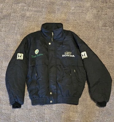 Jaqueta Bombardeiro Vintage Honda Mugen x Team Lotus Mobil 1 - Imagem 1 de 4