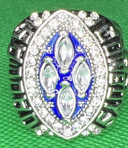 1993 Dallas Cowboys Super Bowl XXVIII Ring Michael Irvin Size 10 Cover