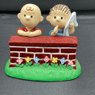 Charlie Brown and Linus contemplating life. Peanuts Characters by Danbury Mint